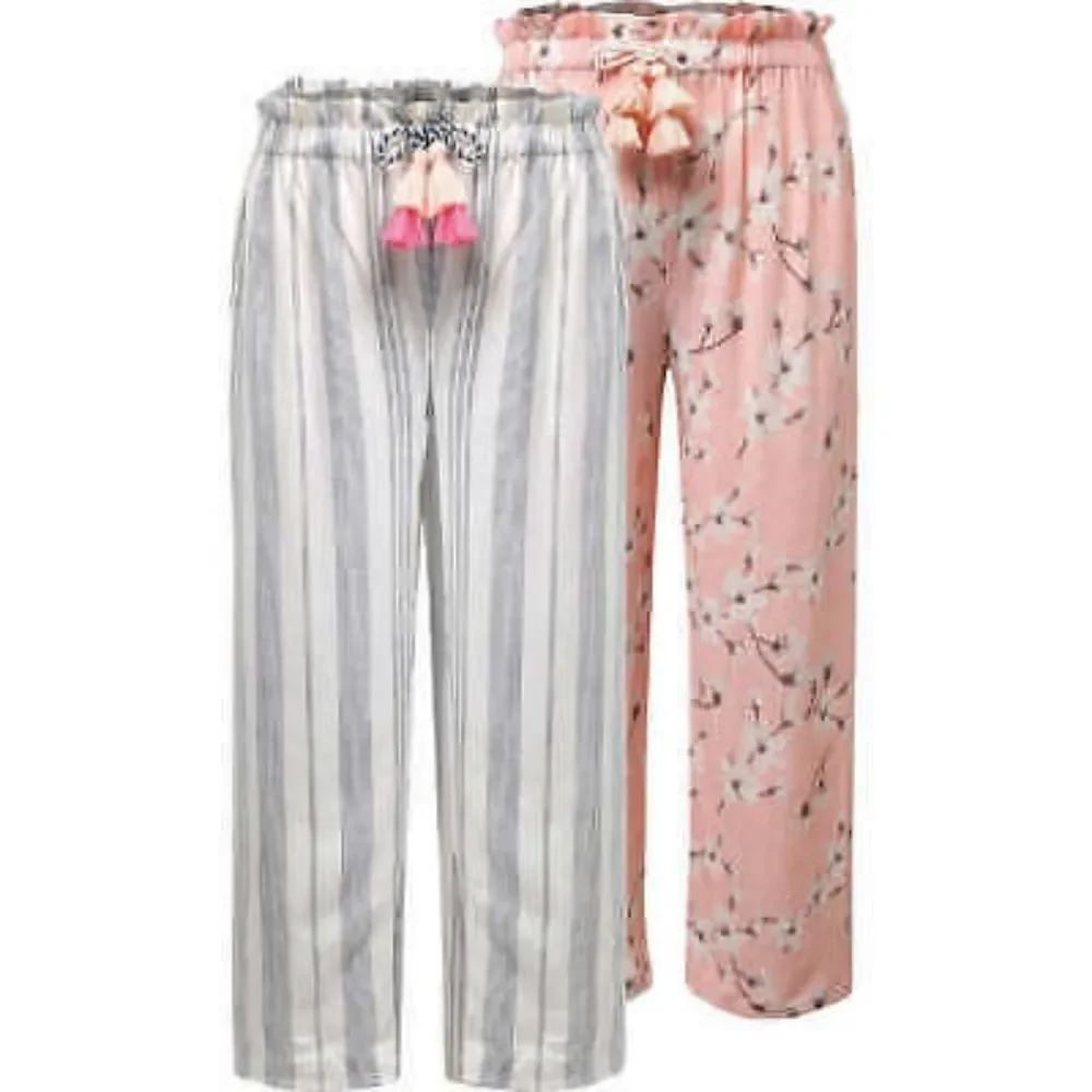 Jessica Simpson Girl's 2 Pack Pajama Pants